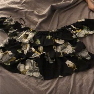 She+Sky off the shoulder floral top